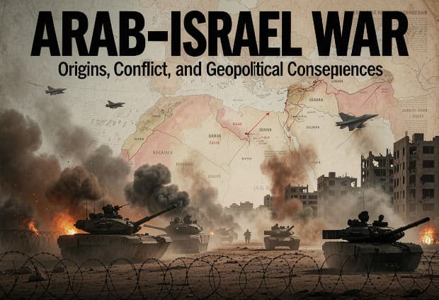 The Arab-Israeli Wars: The Conflict That Reshaped Middle Eastern Geopolitics and the Global Balance of Power