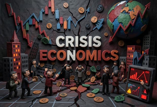 Crisis Economics: How Economic Disasters Happen, Unfold, and Get Resolved